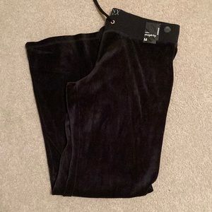 Velour pants